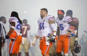 Florida Gators captains before the game against FSU in 2016- 1280x853