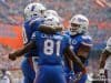 Florida Gators celebrate a touchdown against South Carolina- 1280x852