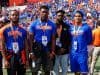 Florida Gators commits Zach Carter, Daquon Green, and Malik Davis with Jonathan King- 1280x855