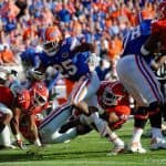 Florida Gators running back Jordan Scarlett scores against Georgia - 1280x851