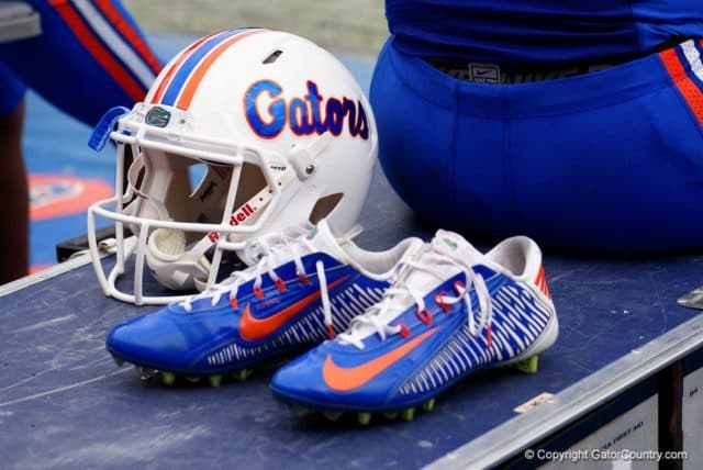 The Florida Gators wore the white helmet for senior day- 1280x855