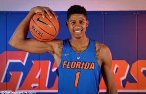 University of Florida forward Devin Robinson poses for Gator Country during media day- Florida Gators basketball- 1280x852