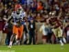 University of Florida freshman cornerback Chauncey Gardner returns his first career interception against FSU- Florida Gators football- 1280x852