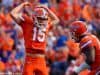 University of Florida kicker Eddy Pineiro celebrates a field goal against the Kentucky Wildcats in 2016- Florida Gators football- 1280x852