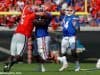 University of Florida quarterback Luke Del Rio throws a pass in a 24-10 win over the Georgia Bulldogs- Florida Gators football- 1280x852