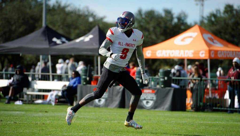 Florida Gators recruiting commit Daquon Green at Under Armour- 1280x853