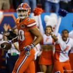 Florida Gators tight end DeAndre Goolsby scores against Alabama- Florida Gators football - 1280x854