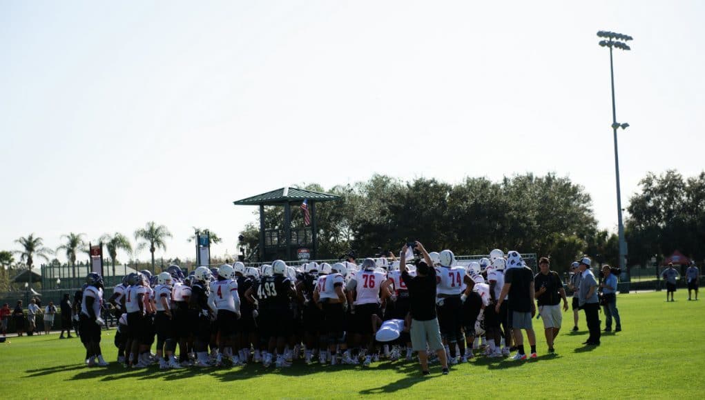 Under Armour All-Americans gather before practice- 1280x854