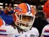 University of Florida running back Jordan Scarlett walks out onto the field before the SEC Championship game in 2015- Florida Gators football- 1280x854