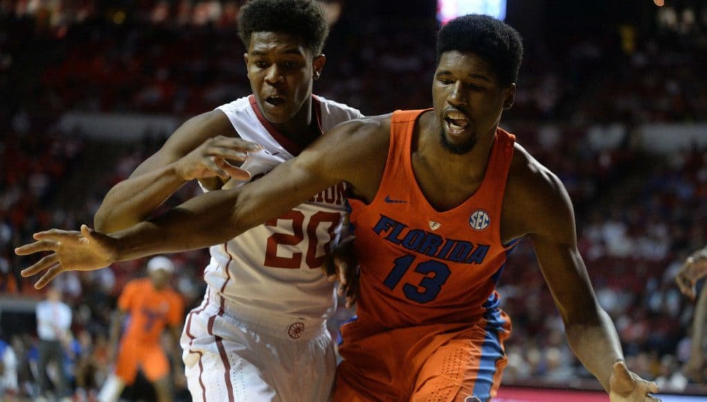 Florida Gators big man Kevarrius Hayes against Oklahoma 1280x852