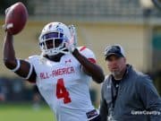 Florida Gators recruiting receiver target James Robinson at the Under Armour game- 1280x853