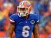 University of Florida cornerback Quincy Wilson looks to the sideline during the Florida Gators win over Missouri in 2016- Florida Gators football- 1280x852