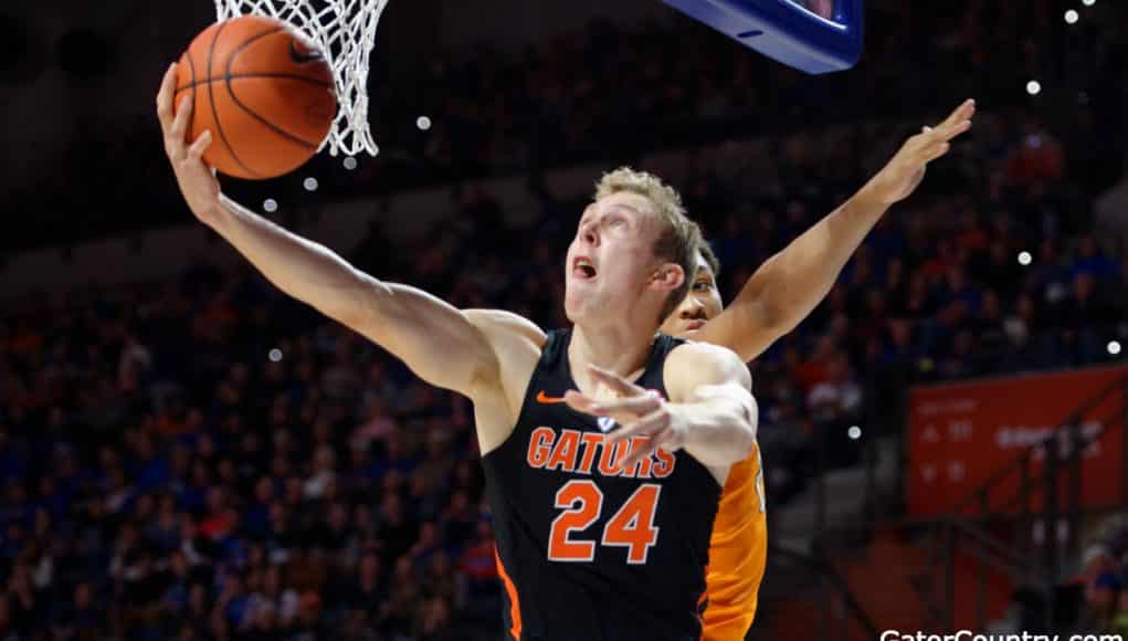 Florida Gators basketall player Canyon Barry scores- 1280x853