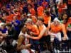 Florida Gators basketball player Devin Robinson celebrates with fans- 1280x855