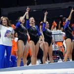 Florida Gators gymnastics defeated Georgia at home- 1280x853