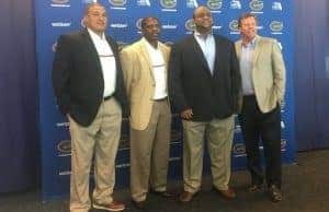 Florida Gators new assistant coaches with Jim McElwain- 1280x930