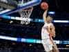 Florida Gators basketball player Devin Robinson dunks against ETSU- 1280x853