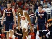Florida Gators basketball player Justin Leon against Virginia- 1280x828