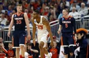 Florida Gators basketball player Justin Leon against Virginia- 1280x828