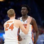 Florida Gators basketball players Gorjok Gak and Canyon Barry- 1280x853