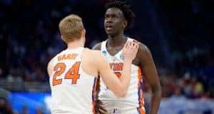 Florida Gators basketball players Gorjok Gak and Canyon Barry- 1280x853