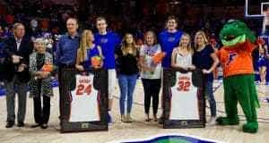 Florida Gators basketball seniors before Senior night on Wednesday- 1280x854