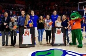 Florida Gators basketball seniors before Senior night on Wednesday- 1280x854