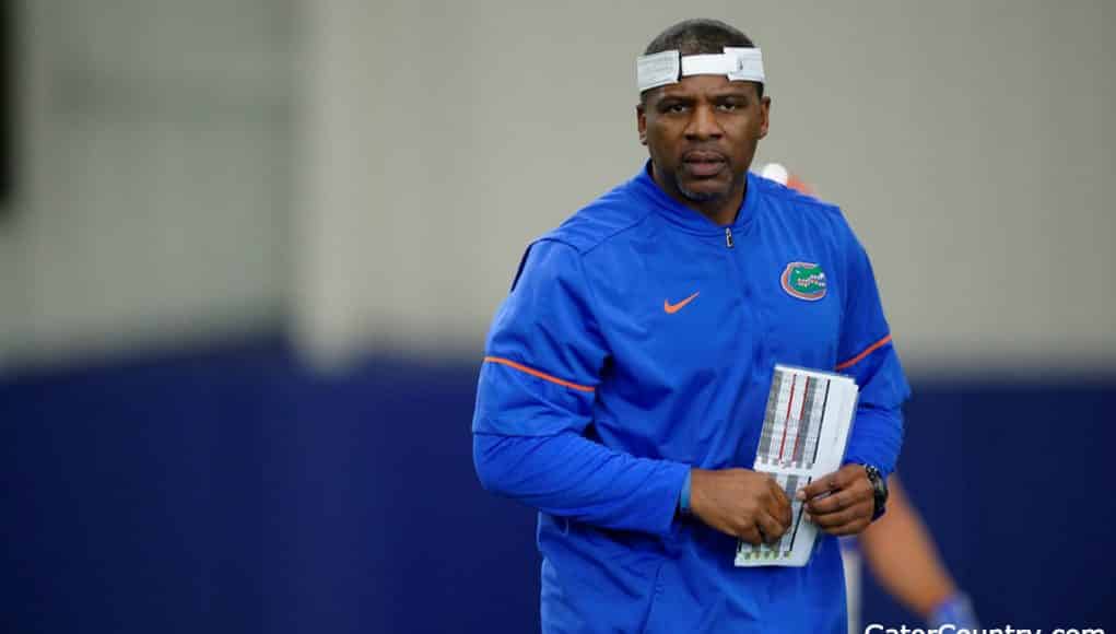 Florida Gators defensive backs coach Corey Bell- 1280x853