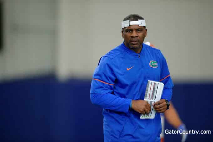 Florida Gators defensive backs coach Corey Bell- 1280x853