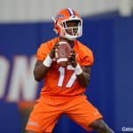 Florida Gators freshman QB Kadarius Toney at practice- 1280x852