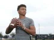 Florida Gators recruiting QB target Justin Fields at the Opening Regional- 1280x853