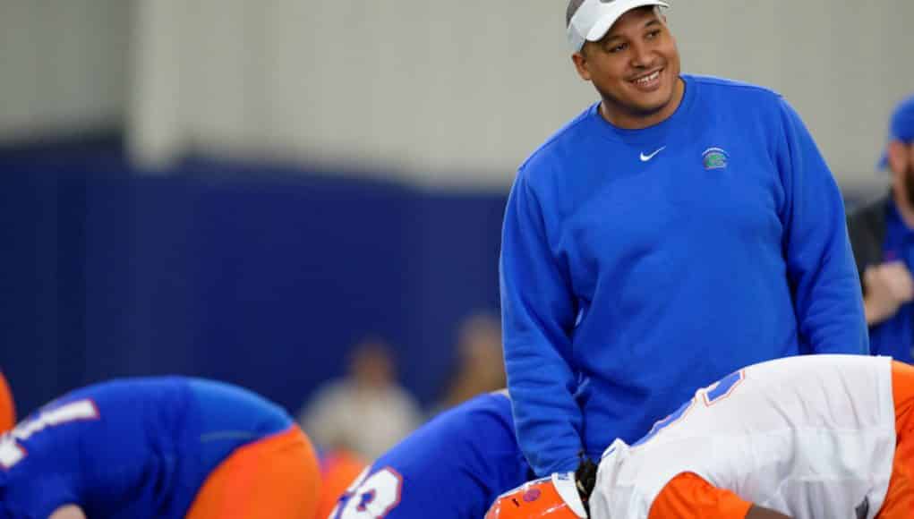 Florida Gators running backs coach JaJuan Seider- 1280x853