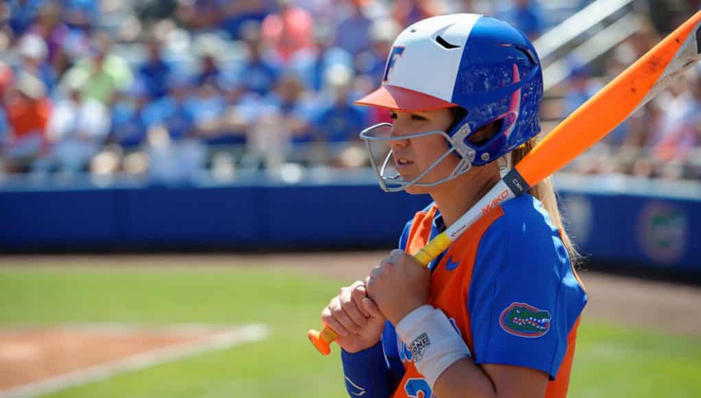 Florida Gators softball player Nicole DeWitt in 2017- 1280x853