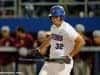 University of Florida Gators outfielder Keenan Bell reacts to striking out as the Gators host and defeat the FSU Seminoles- Florida Gators baseball- 1280x852