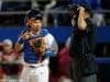 University of Florida catcher Mike Rivera looks to the dugout during the Florida Gators win over FSU- Florida Gators baseball- 1280x852