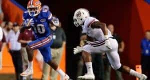 University of Florida receiver Josh Hammond makes his first career reception against UMass- Florida Gators football- 1280x852