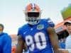 Florida Gators defensive end Antonneous Clayton at the spring game in 2017- 1280x852