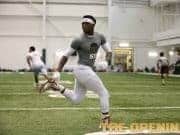 Florida Gators recruiting RB target Iverson Clement at the Opening Regional- 1280x853