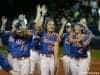 Florida Gators softball team celebrates after defeating FSU- 1280x853
