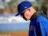 University of Florida manager Kevin O’Sullivan walks to the dugout before the Gators game against Florida State- Florida Gators baseball- 1280x854