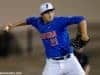 University of Florida pitcher Alex Faedo throws against Georgia Tech during the Gainesville Regional- Florida Gators baseball- 1280x852