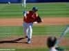 University of Florida pitcher Michael Byrne delivers to the plate in a win over the Miami Hurricanes- Florida Gators baseball- 1280x852