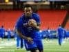 University of Florida running back Jordan Scarlett carries the ball during practice before the 2016 SEC Championship game- Florida Gators football- 1280x853