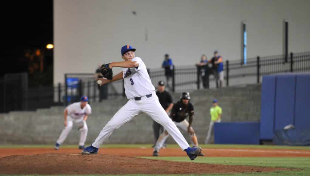 University of Florida freshman Garrett Milchin earns his first career save in a win over FAMU- Florida Gators baseball- 1280x850