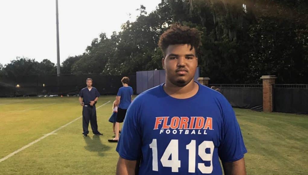 2019 Florida Gators recruiting OL commit Andrew Coker- 1280x960