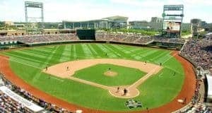 TD Ameritrade Park, the home of the College World Series- Florida Gators baseball- 1280x852