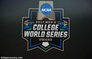 The 2017 College World Series logo- Florida Gators baseball- 1280x850