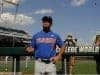 University of Florida head coach Kevin O’Sullivan talks with fans before the Florida Gators first game against LSU in the CWS Finals- Florida Gators baseball- 1280x885