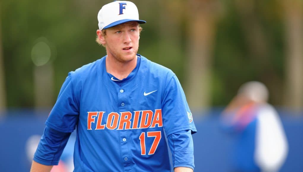 University of Florida pitcher Michael Byrne set the University of Florida record for saves in a season- Florida Gators baseball- 1280x852