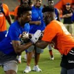 Florida Gators recruiting OL target Richard Gouraige at FNL- 1280x854